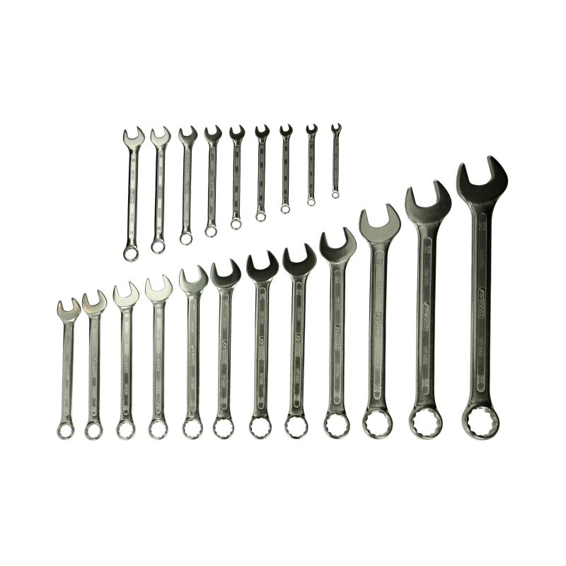 Jeu de 21 clés mixte en trousse, 6-32mm Jeu de 21 clés mixte en trousse, 6-32mm