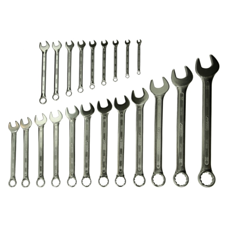 Jeu de 21 clés mixte en trousse, 6-32mm