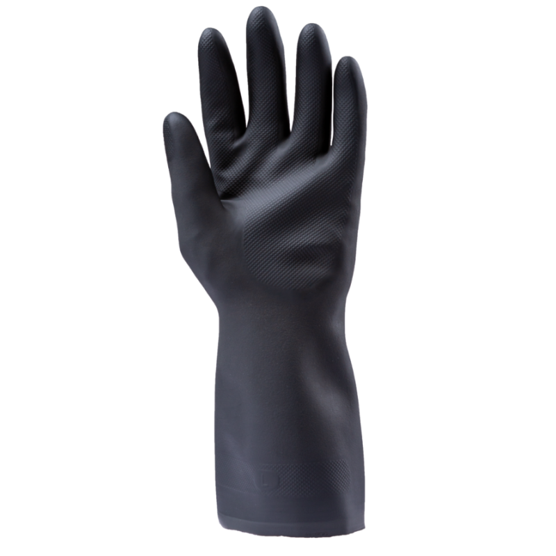 Gants néoprène noir flocké 5300 (1 paire)