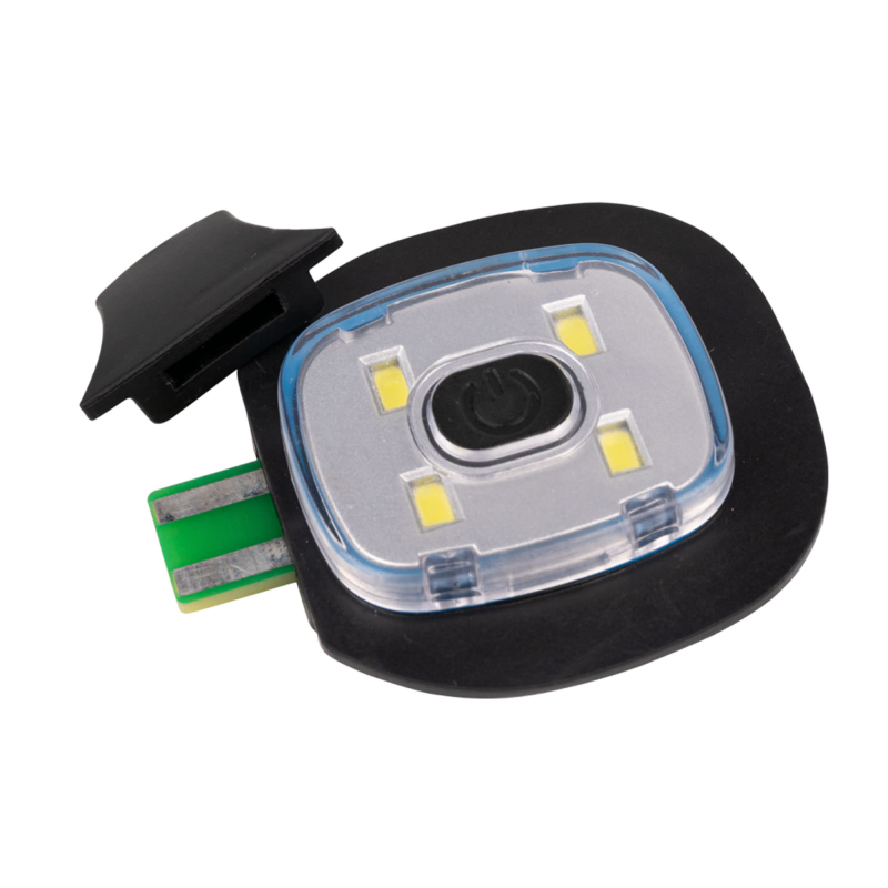 Bonnet avec lampe frontale LED (120Lm)