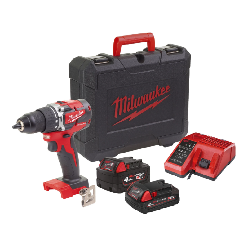 Perceuse MILWAUKEE 18V batterie 4Ah