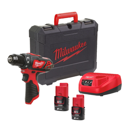 Perceuse visseuse Milwaukee 2 vit. 2,0Ah