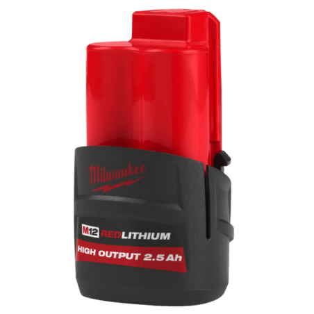 Batterie 12V 2,5Ah Red Lithium HIGH OUTPUT - système M12