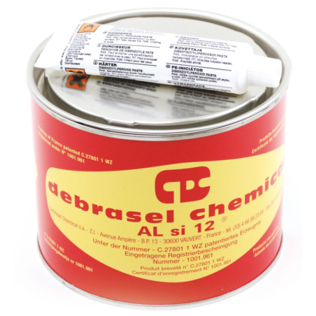 Mastic DEBRASEL ALSI12µ (1L) + 1 tube durcisseur