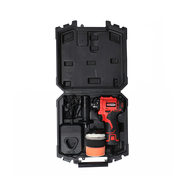Polisseuse sur batterie + accessoires - 12V (⌀75mm)