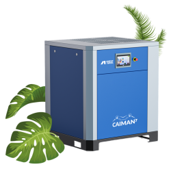 Ensemble CAIMAN 10CV compresseur à vis (sécheur + filtre + réservoir + purgeur)