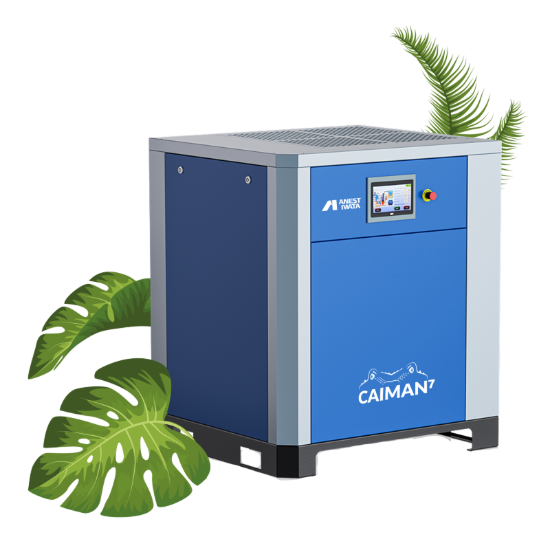 Ensemble CAIMAN 10CV compresseur à vis (sécheur + filtre + réservoir + purgeur)