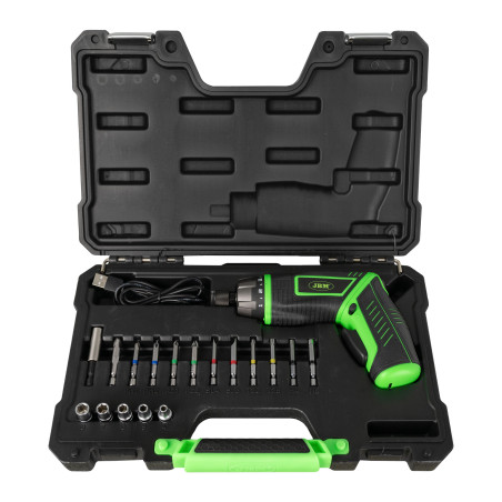 Tournevis électrique avec 17 embouts (batterie inclus)