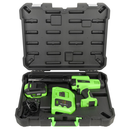 Pistolet silicone sans fil (batterie + chargeur)