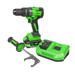 Perceuse sans fil - 20V, 150Nm (batterie + chargeur)