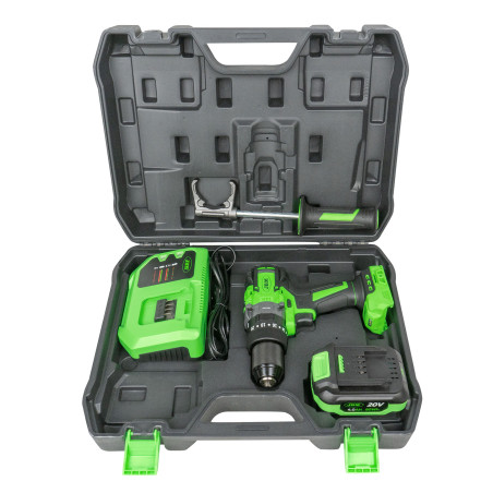 Perceuse sans fil - 20V, 150Nm (batterie + chargeur)