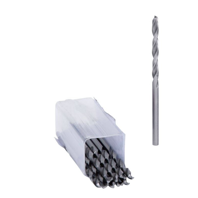 Lot de 10 forets HSS-G meulés, Ø4,2 mm