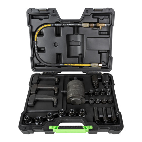 Coffret d'outil d'extraction d'injecteurs de carburant pneumatique