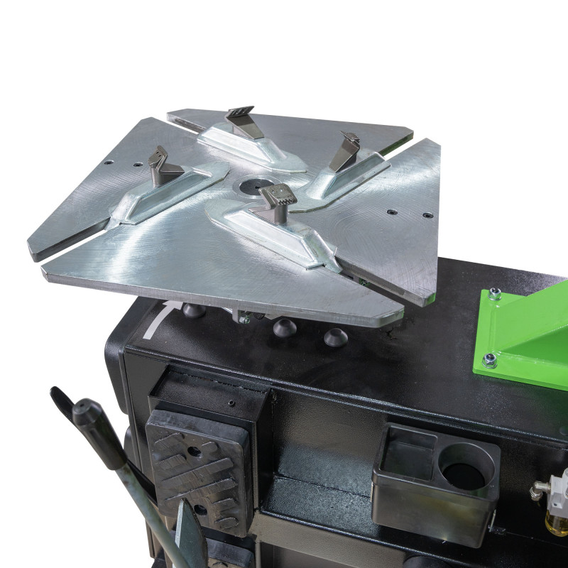 Démonte pneu semi-automatique avec bras pivotant