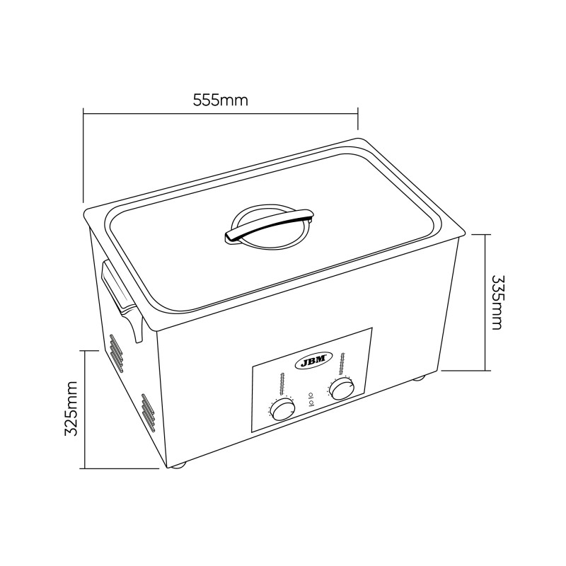 Nettoyeur ultrasonique 30L