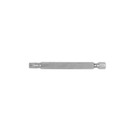 Boite de 5 embouts de vissage TORX® percé, L.75 mm - 1/4'' - T35
