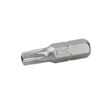 Embout de vissage TORX® percé, L.30 mm - 5/16'' - T55