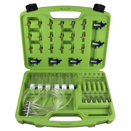 Coffret avec jauge et testeur du système d'injection (31 pièces)