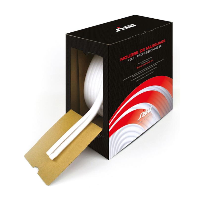 Joint mousse masquage porte 19mm x 35m