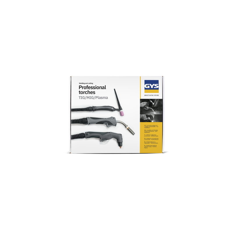 TORCHE DE SOUDAGE TOPARC MIG 250A - AIR - 4m - ACIER (Ø1.0mm-M6)