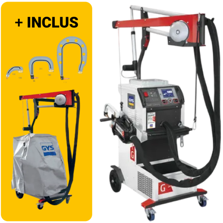 Pack Genius : Gyspot genius 400V + lot de bras isolés + housse