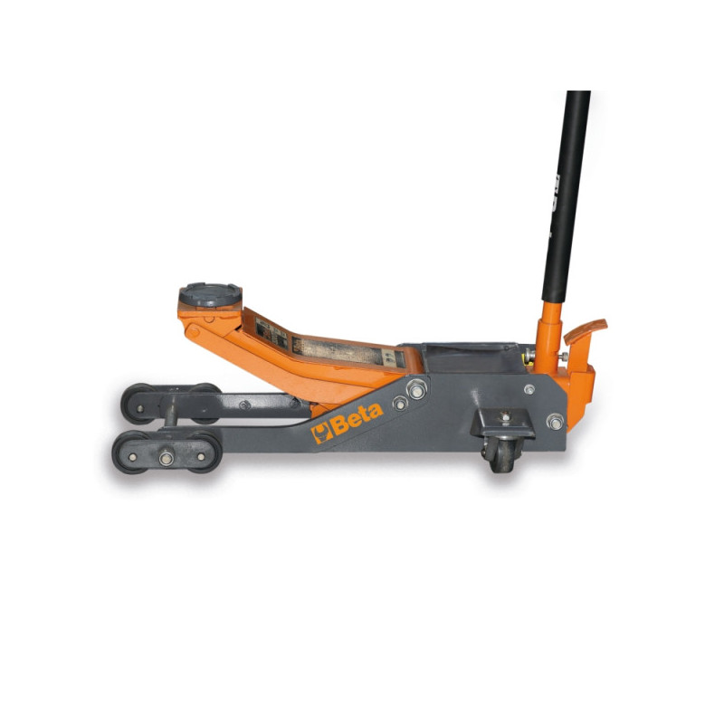 Cric rouleur hydraulique à 6 roues