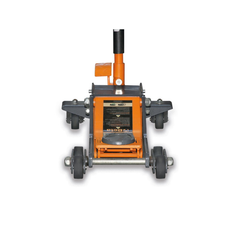 Cric rouleur hydraulique à 6 roues