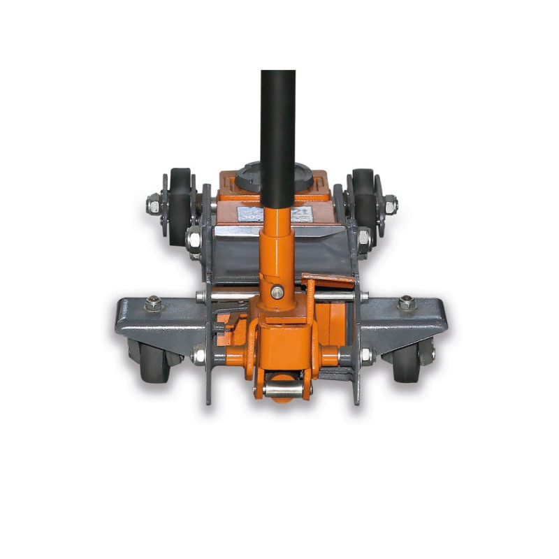 Cric rouleur hydraulique à 6 roues