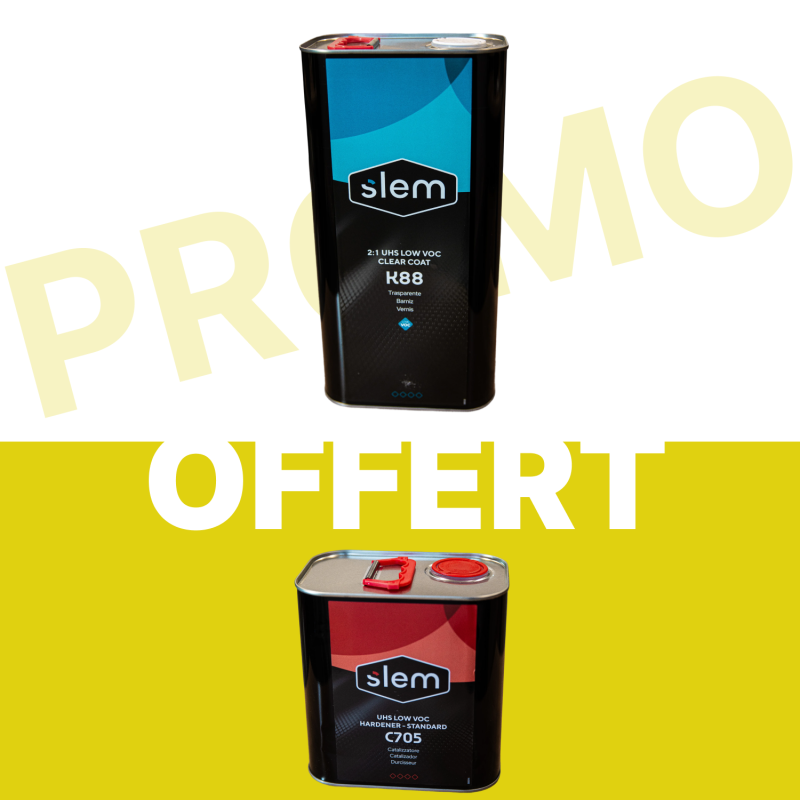 PACK VERNIS K88 : 5L DE VERNIS + 2.5L DURCISSEUR STANDARD