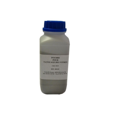 Pourdre de sablage 2KG  / Gravage des vitres