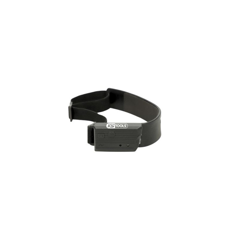 Lampe frontale LEDs flexible rechargeable, 300 lumens