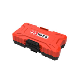 Coffret d'embouts de vissage à chocs 1/4'', 76 pièces