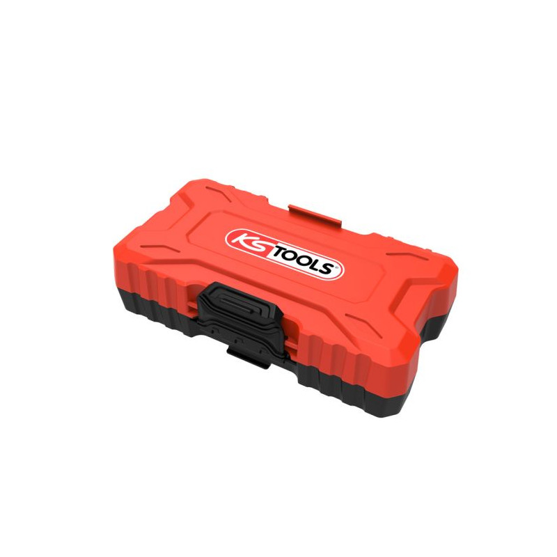 Coffret d'embouts de vissage à chocs 1/4'', 76 pièces