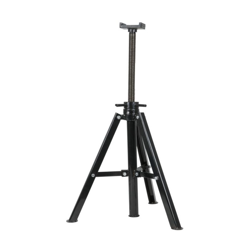 Chandelle haute à vis 12 t, hauteur réglable de 710-1065 mm