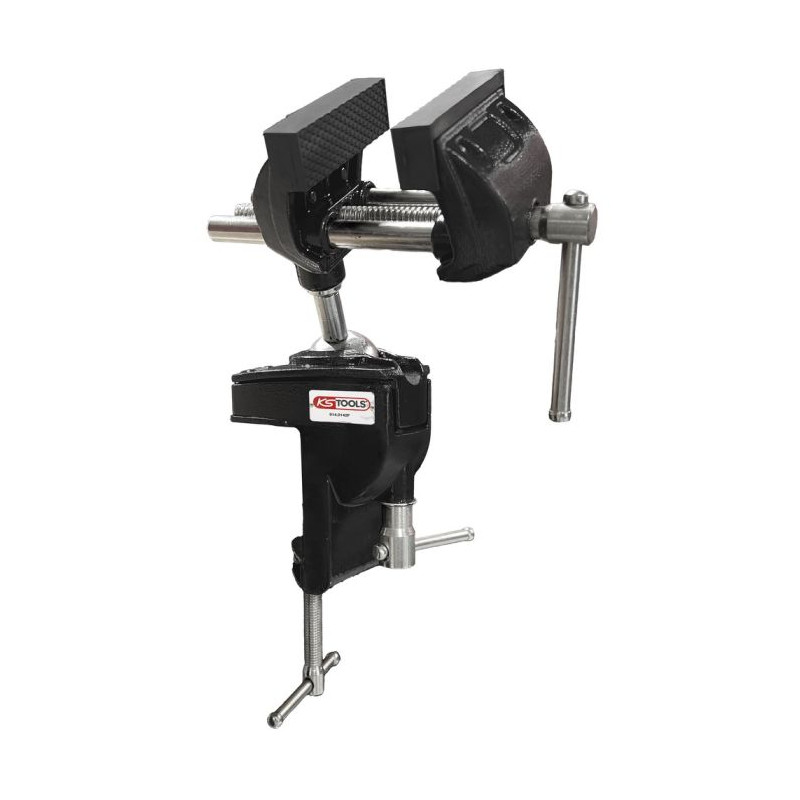 Étau d'établi sur rotule, 75 mm