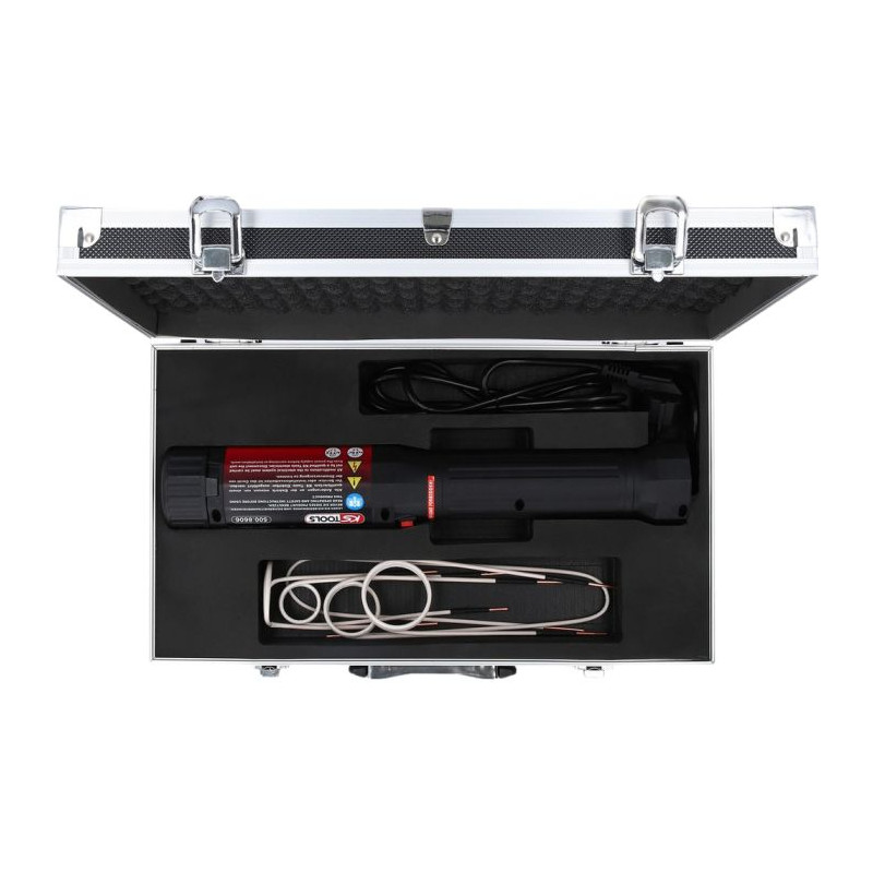 Coffret pistolet à chaleur par induction 1100 W, 6 pièces