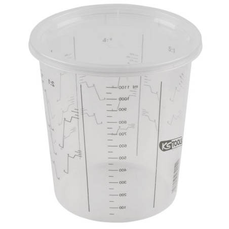 Godets mélangeurs jetables, 1300 ml