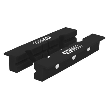 Jeu de 2 mordaches à encoche pour étaux, L.150 mm