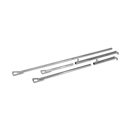 Jeu de tiges de blocage - Réglages de 31 à 125 cm