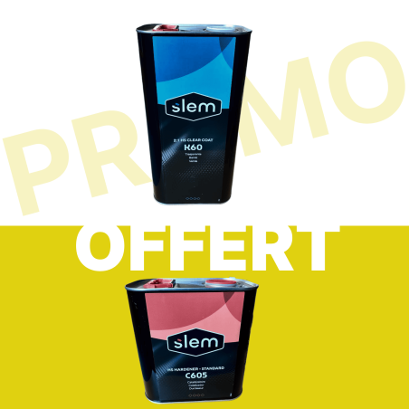 PACK VERNIS K60 : 5L DE VERNIS + 2.5L de Durci standard C605