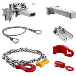 EQUERRE DE TIRAGE EASYBENCH 1 + 4 TABOURET