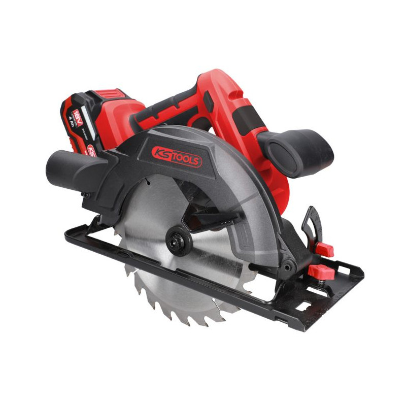 Coffret scie circulaire Ø190mm - batterie 18V, 2 batteries + chargeur