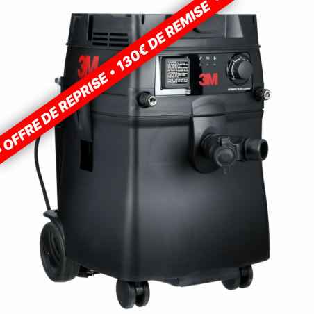 Centrale d'aspiration 3M™ - 45 L, 230 V, classe L