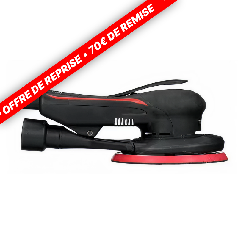 Ponceuse orbitale électrique Ø150 2.5 230V fiche type E/F aspiration