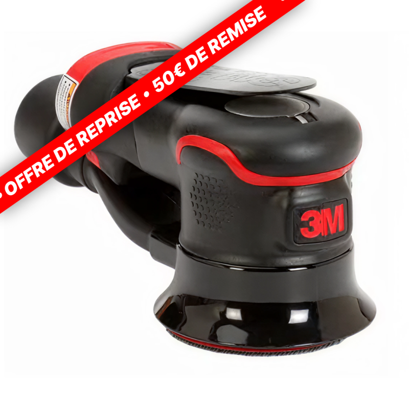 Ponceuse orbitale pneumatique 3M™, 75 mm, orbite de 2,5 mm
