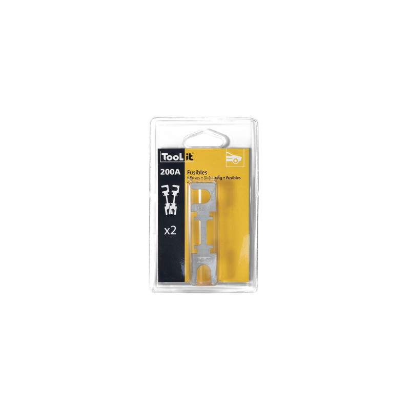 KIT 2 FUSIBLES 200A / STARTIUM/DIAG-STARTIUM/PROSTART/NEOSTART/GYSTAR