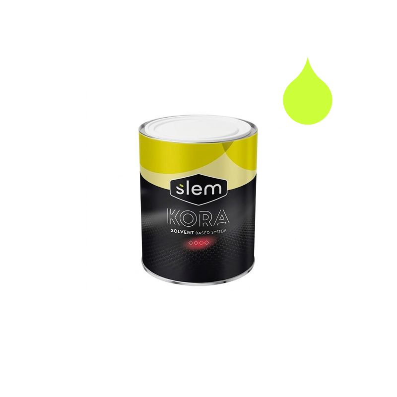 Bases solvanté : 1075-KG - Jaune vert transparent - 1L