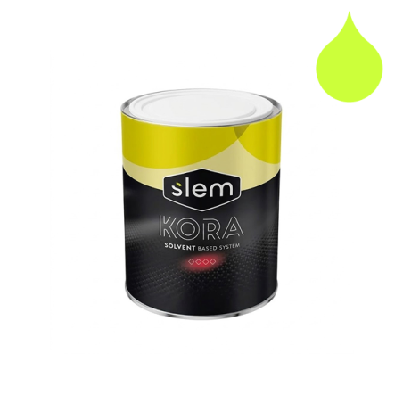 Bases solvanté : 1075-KG - Jaune vert transparent - 1L