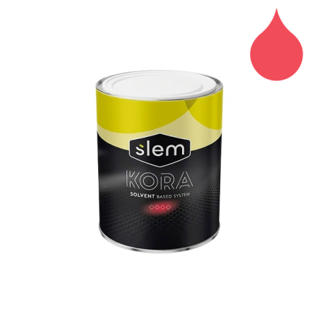 Bases solvanté : 1033-KR - Rouge transparent - 1L