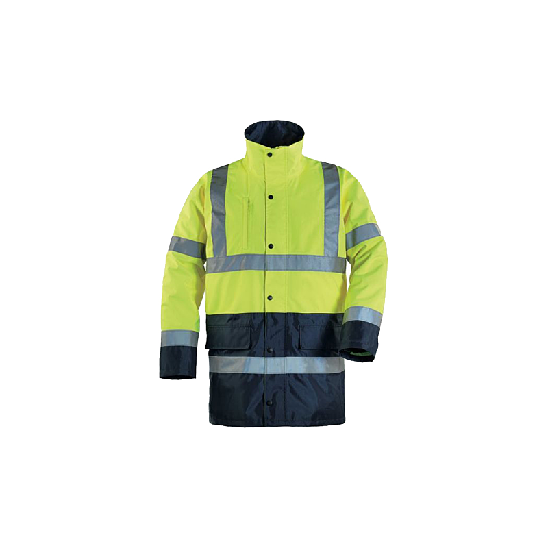Parka HI0WAY, jaune HV/marine, Polyester Oxford 300D, XL ****